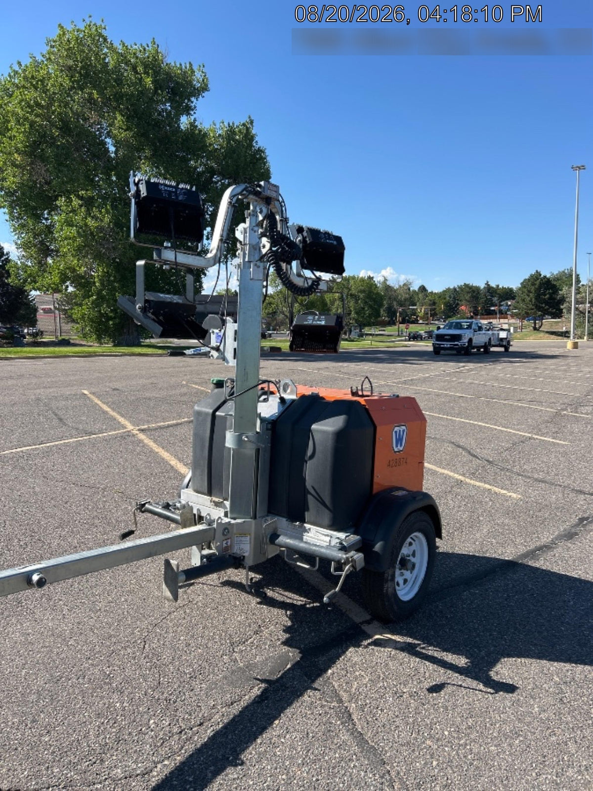 2024 Wanco WLTT-4MM4K Diesel, Deep Sea Controller, Shore Power Plug, Auto Start, (4) 350W LED Floodlights, 4kW Generator, 60 Gal Fuel Tank, 2" Ball, T3