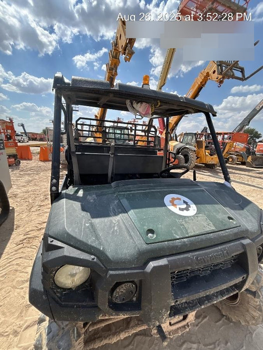 Kawasaki Mule PRO-DXT Standard Options, Backup Alarm, Beacon, Plastic Hard Top, Poly Windshield, Horn Kit