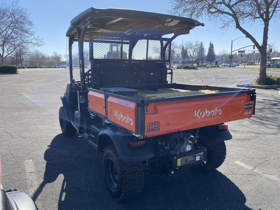 2021 Kubota RTV-X1140W-H Plastic Canopy, Windshield Acrylic Clear, LED Strobe Light, Wire Harness Kit, Back up Alarm