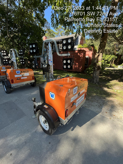 2023 Wanco WLTT-4MM4K Diesel, Deep Sea Controller, Shore Power Plug, Auto Start, (4) 350W LED Floodlights, 4kW Generator, 60 Gal Fuel Tank, 2" Ball, T3