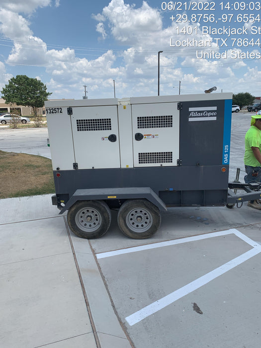 2021 ATLAS COPCO QAS 125