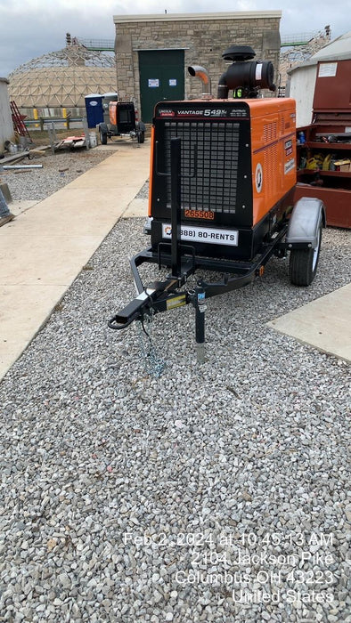 2022 Lincoln Electric Vantage 549X Crosslink Technology, Trailer Mounted, ES Decals, T3