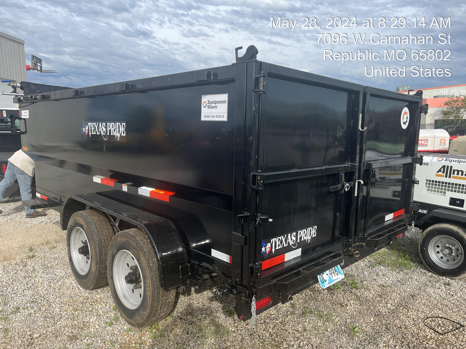 2024 TEXAS PRIDE TRAILERS DT714416KBP