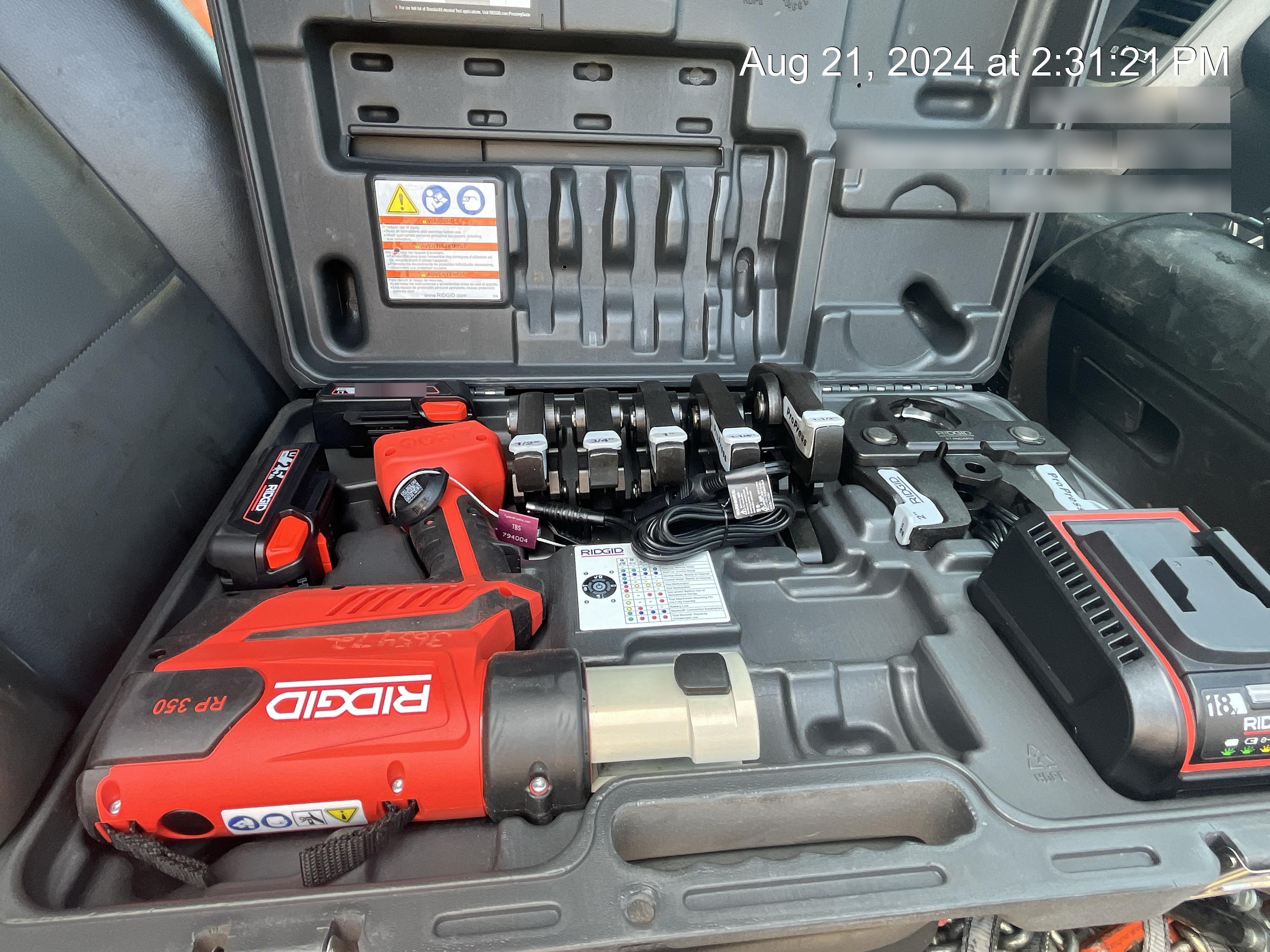 2023 RIDGID RP350
