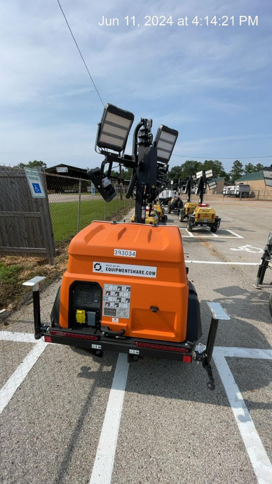 2024 Generac MLT2 Diesel, Flex Switch 120V Input, Powerzone Controller, 
(4) 320W LED Lights, 4kW Generator, 39.9 Gal Fuel Tank, 2" Ball, T3