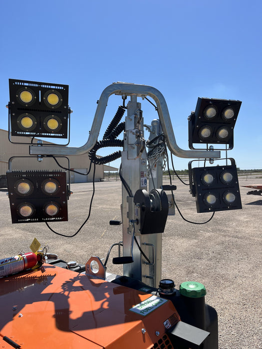 2024 Wanco WLTT-4MM4K Diesel, Deep Sea Controller, Shore Power Plug, Auto Start, (4) 350W LED Floodlights, 4kW Generator, 60 Gal Fuel Tank, 2" Ball, T3