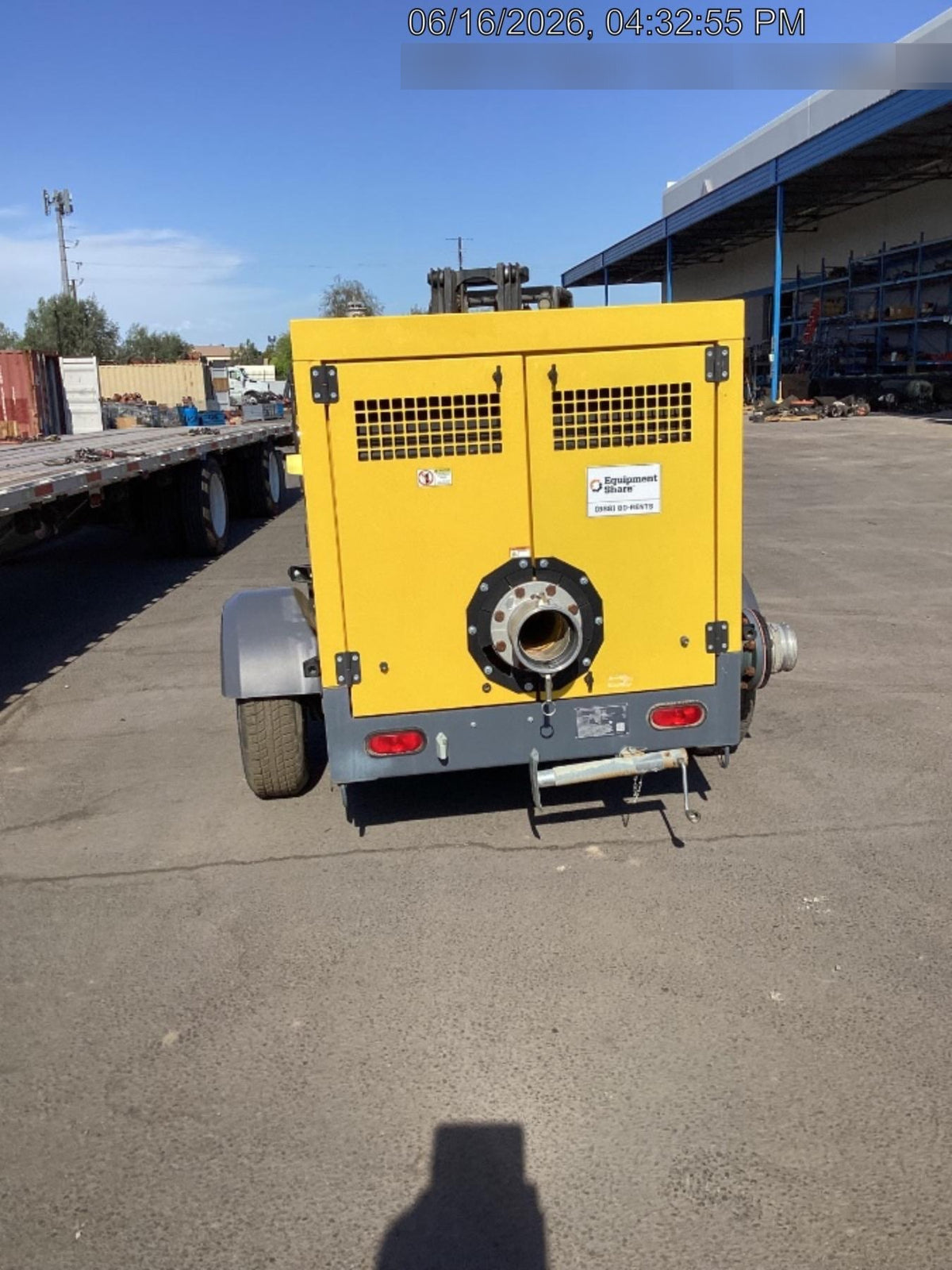 2020 ATLAS COPCO PAS 150 HF CS Enclosed