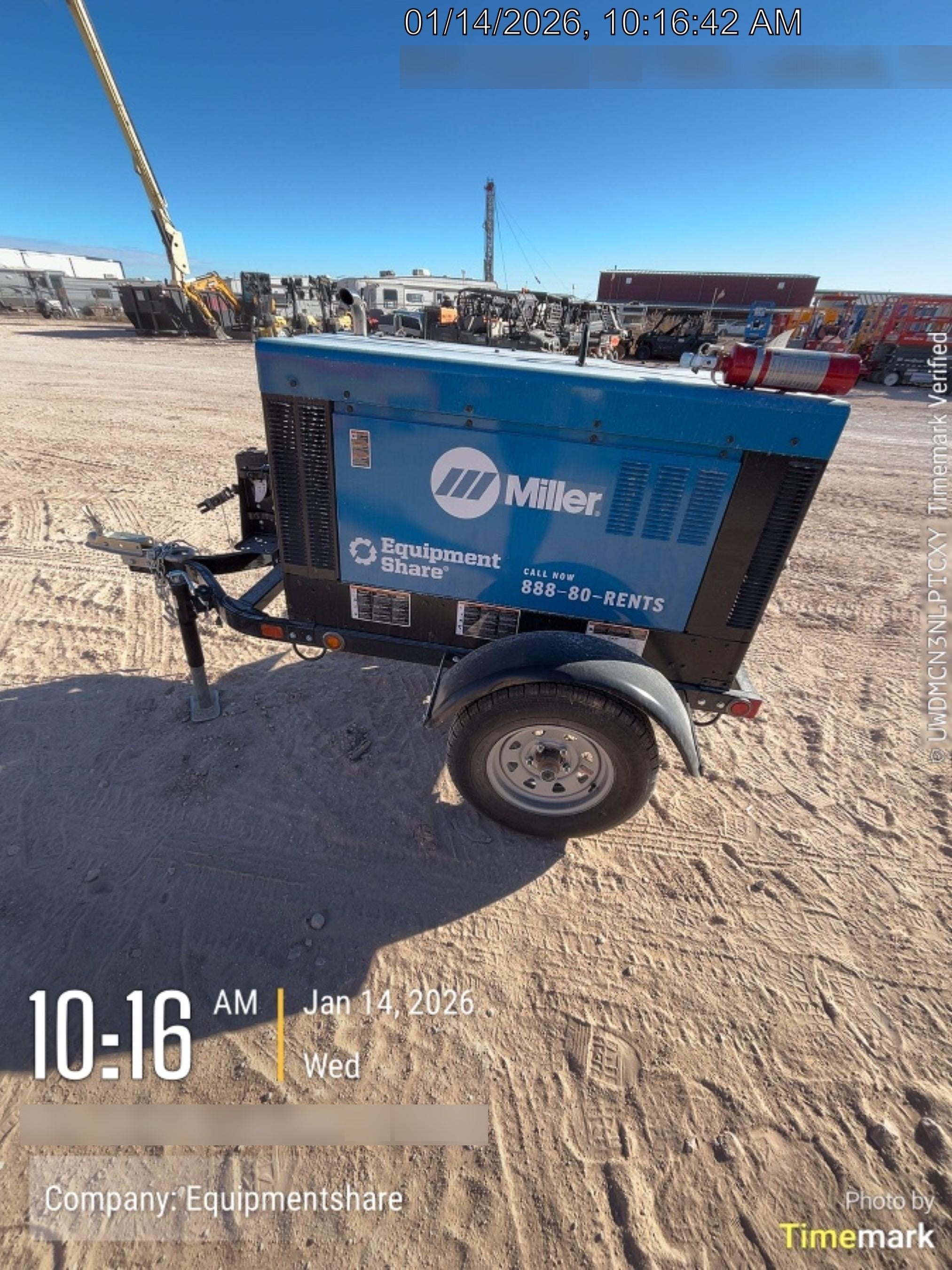 2025 MILLER ELECTRIC BIG BLUE 400
