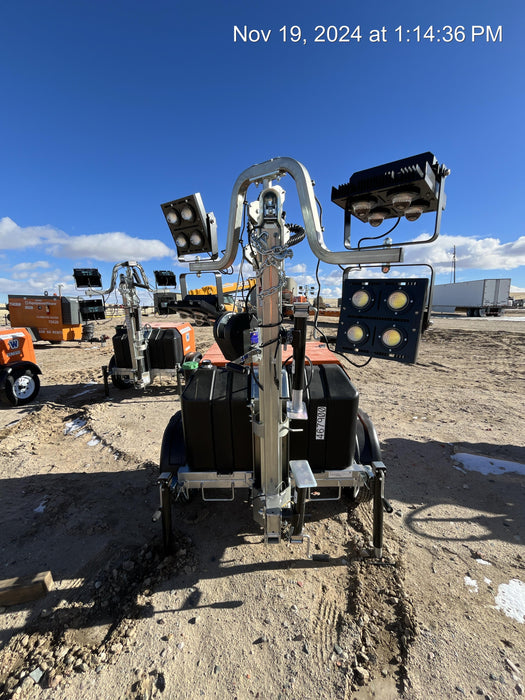 2024 Wanco WLTT-4MM4K Diesel, Deep Sea Controller, Shore Power Plug, Auto Start, (4) 350W LED Floodlights, 4kW Generator, 60 Gal Fuel Tank, 2" Ball, T3