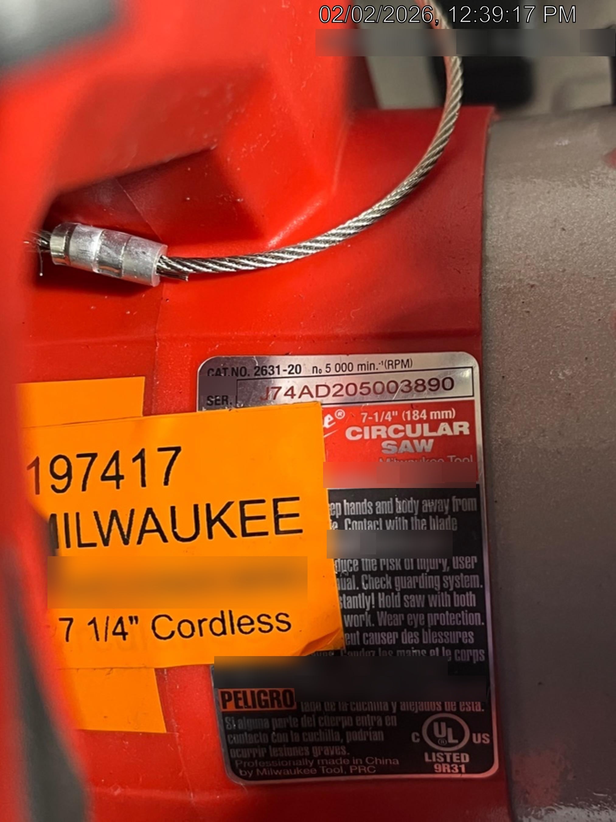 2021 MILWAUKEE 2631-20
