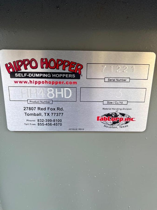 2025 HIPPO HOPPER HH48HD