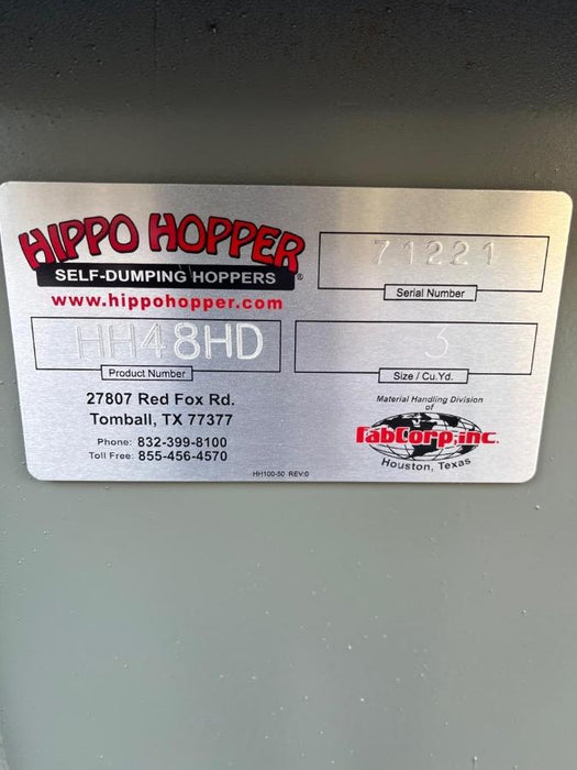 2025 HIPPO HOPPER HH48HD
