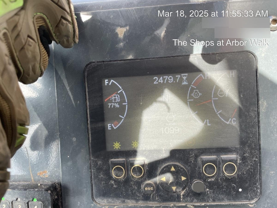 2019 Manitou MTA8044 MTA 8044 - 74 HP T4, Canopy, Worklights/Strobe, Beacon, 66" Carriage, 48" Forks, Solid Tires, Lift Hook, Aux Hydraulics