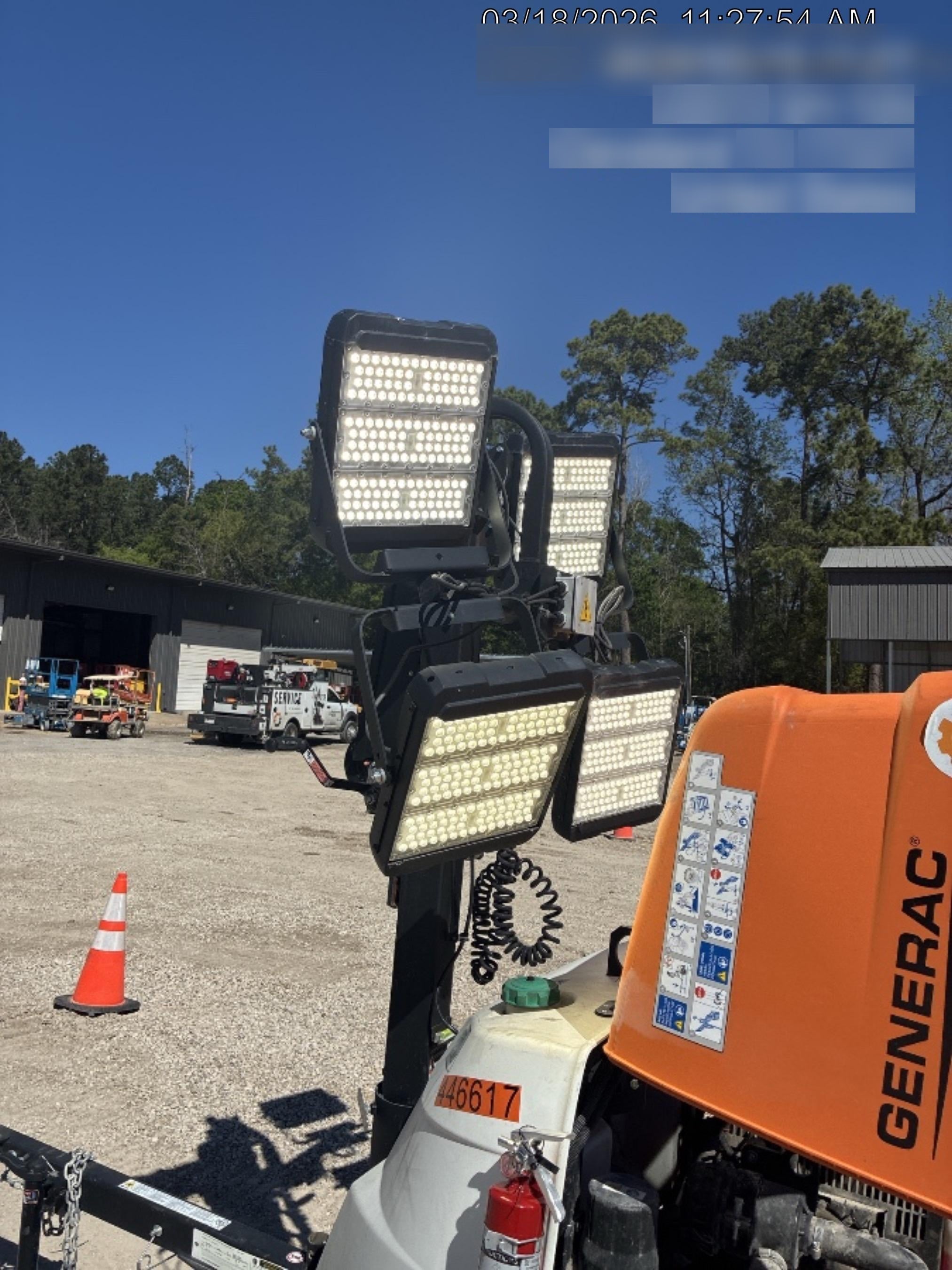 2024 Generac MLTS-4 2.4kW, Mitsu Eng, Analog, LED, Diesel.