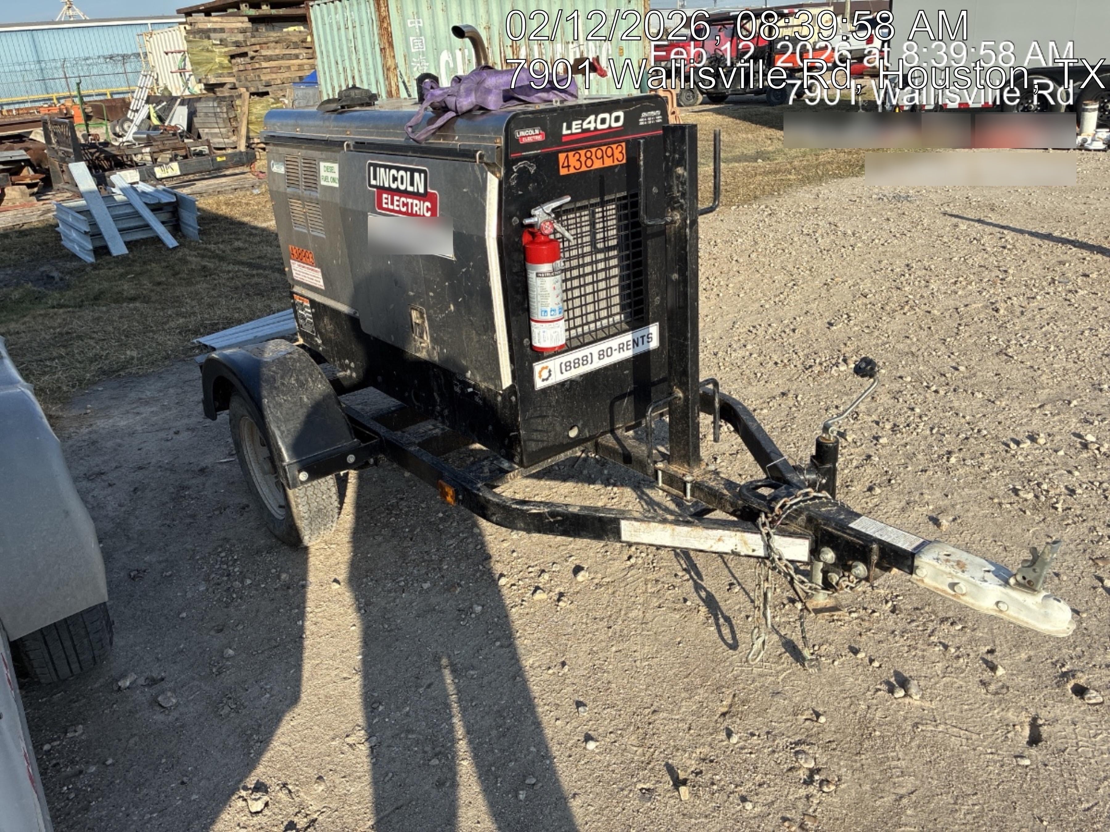 2024 Lincoln Electric LE400 Kubota V1505, Trlr, Cable Rack, Light Kit, ES Decals, T3