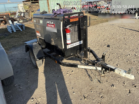 2024 Lincoln Electric LE400 Kubota V1505, Trlr, Cable Rack, Light Kit, ES Decals, T3