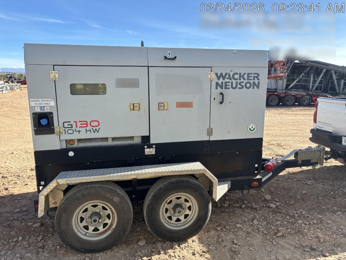2019 WACKER NEUSON G130