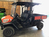 Kubota RTV-X1140W-H 4WD utility cart -LED strobe -Windshield tempered glass -Plastic canopy -Wire harness kit -Backup alarm