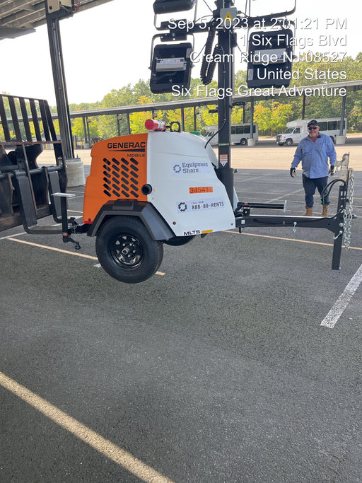 2023 Generac MLT2 Diesel, Flex Switch 120V Input, Powerzone Controller, (4) 320W LED Lights, 4kW Generator, 39.9 Gal Fuel Tank, 2" Ball, T3