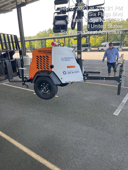 2023 Generac MLT2 Diesel, Flex Switch 120V Input, Powerzone Controller, (4) 320W LED Lights, 4kW Generator, 39.9 Gal Fuel Tank, 2" Ball, T3
