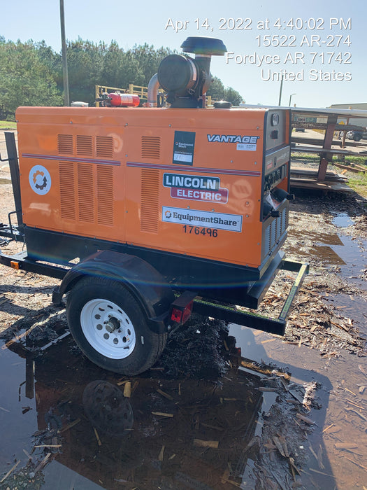 2021 LINCOLN ELECTRIC Vantage 549X