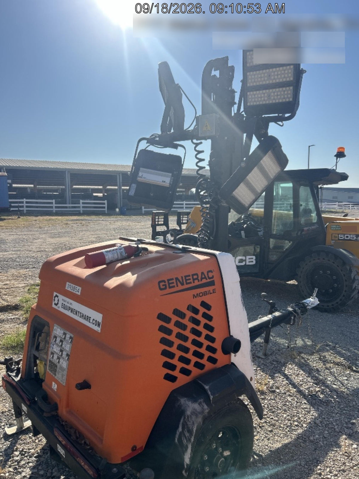 2024 Generac MLT2 Diesel, Flex Switch 120V Input, Powerzone Controller, 
(4) 320W LED Lights, 4kW Generator, 39.9 Gal Fuel Tank, 2" Ball, T3