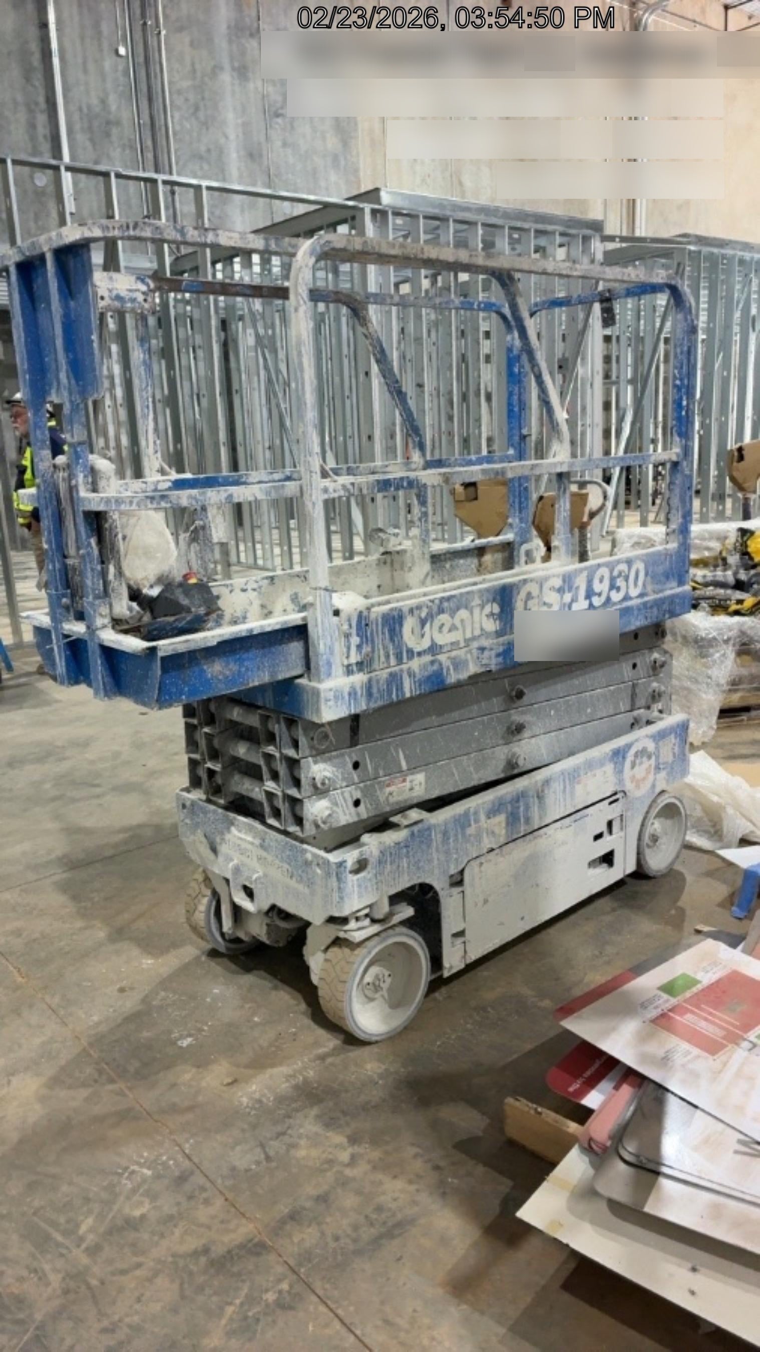 2018 Genie GS-1930 Genie GS-1930 w/Fixed Rail, Chain Entry