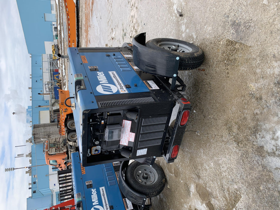 2020 Miller Electric BIG BLUE 400 Trailer Mounted Welder