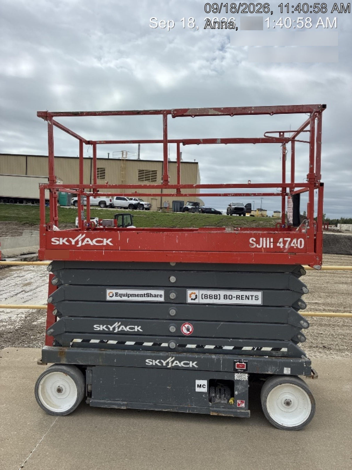 2018 SKYJACK SJIII-4740