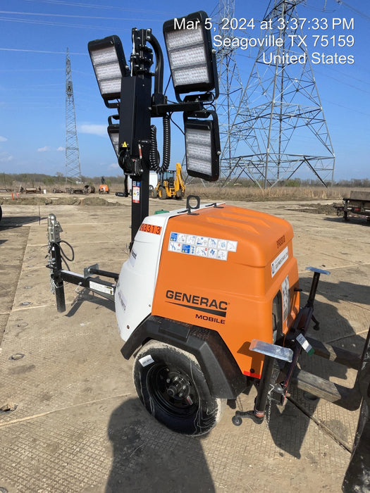 2024 Generac MLT2 Diesel, Flex Switch 120V Input, Powerzone Controller, 
(4) 320W LED Lights, 4kW Generator, 39.9 Gal Fuel Tank, 2" Ball, T3