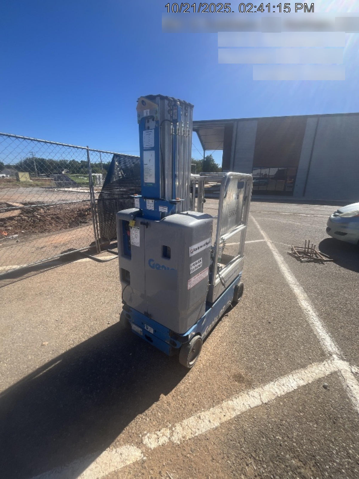 2019 GENIE GR-20