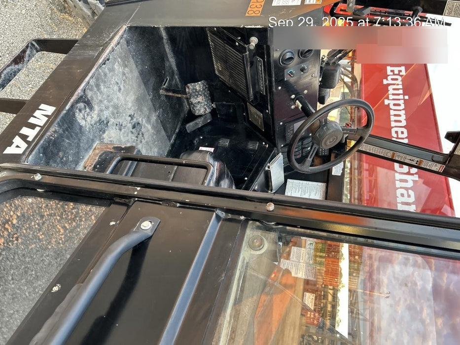 2020 Manitou MTA8044 74hp T4F, Cab/Heat/Air, Cab and Boom LED work lights, Auxiliary Hydraulics, Solid Tires, Amber strobe, Lift Hook w/66" Carriage, 60" Forks