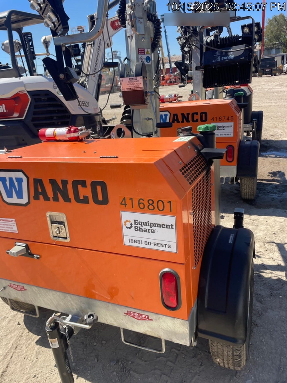 2024 Wanco WLTT-4MM4K Diesel, Deep Sea Controller, Shore Power Plug, Auto Start, (4) 350W LED Floodlights, 4kW Generator, 60 Gal Fuel Tank, 2" Ball, T3