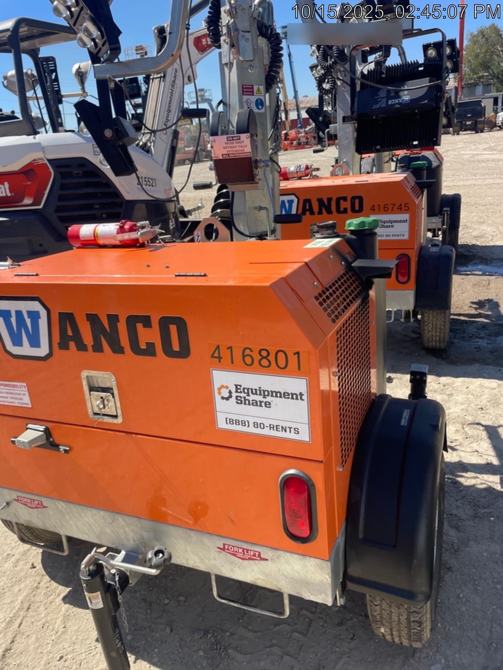 2024 Wanco WLTT-4MM4K Diesel, Deep Sea Controller, Shore Power Plug, Auto Start, (4) 350W LED Floodlights, 4kW Generator, 60 Gal Fuel Tank, 2" Ball, T3