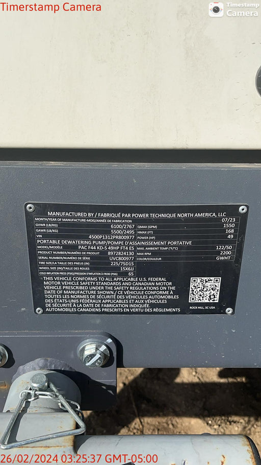 2023 ATLAS COPCO PAC F44 KD-S