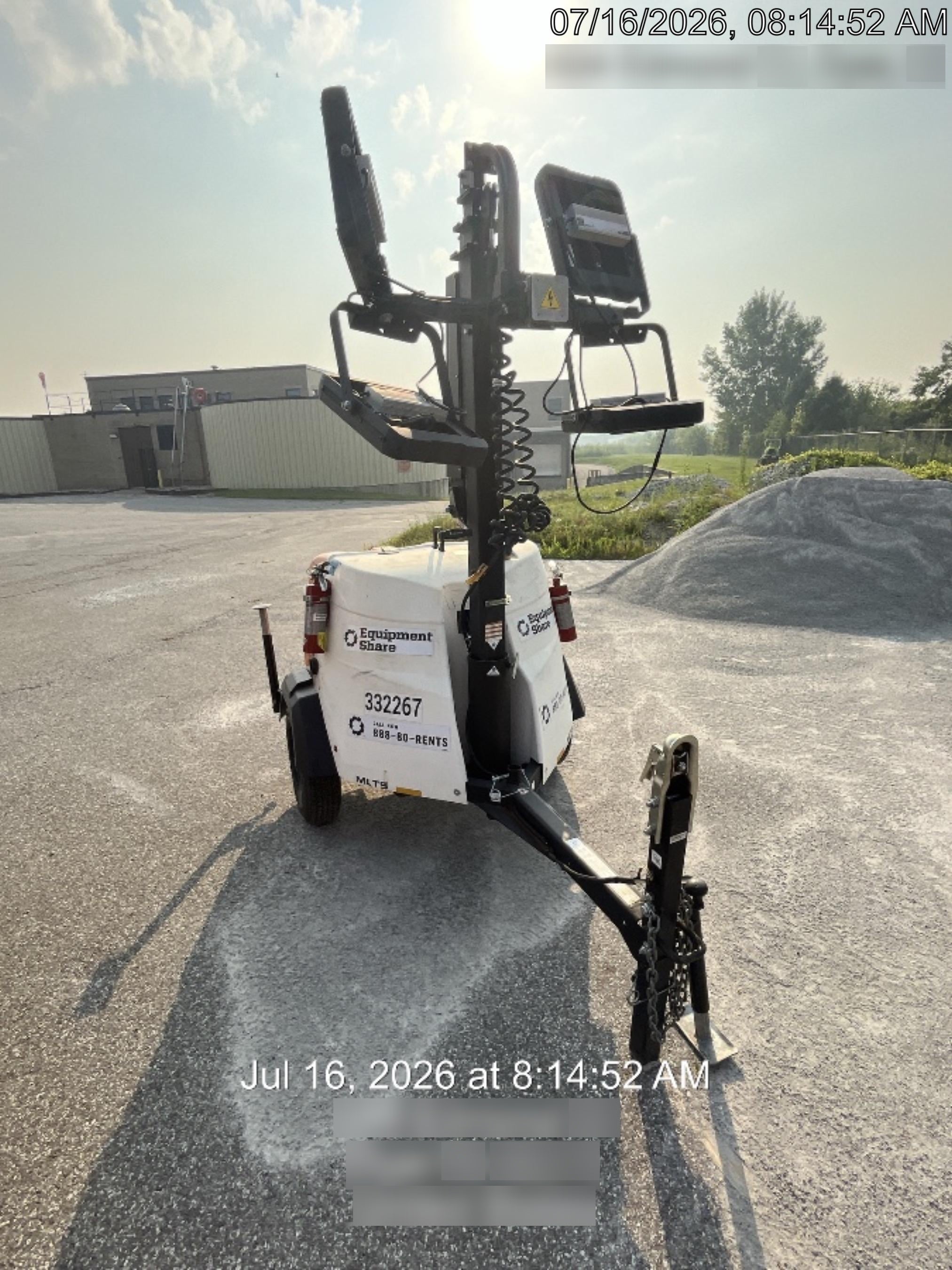 2023 Generac MLT2 Diesel, Flex Switch 120V Input, Powerzone Controller, (4) 320W LED Lights, 4kW Generator, 39.9 Gal Fuel Tank, 2" Ball, T3