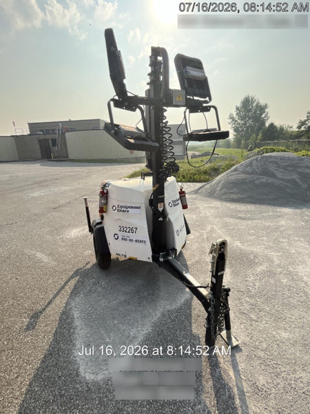 2023 Generac MLT2 Diesel, Flex Switch 120V Input, Powerzone Controller, (4) 320W LED Lights, 4kW Generator, 39.9 Gal Fuel Tank, 2" Ball, T3