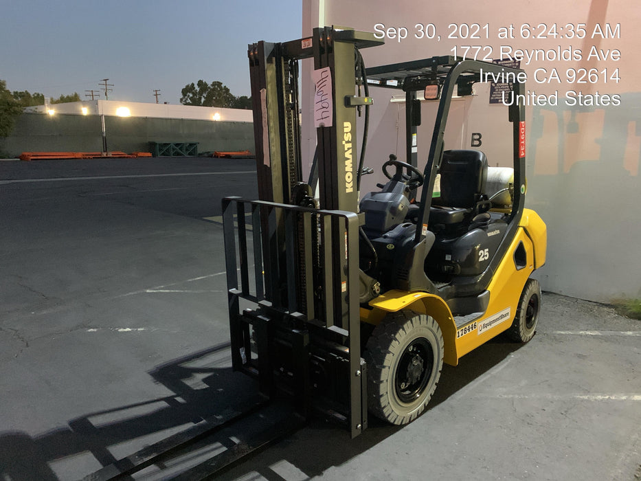 2021 KOMATSU FG25T-16 LP-Scale System