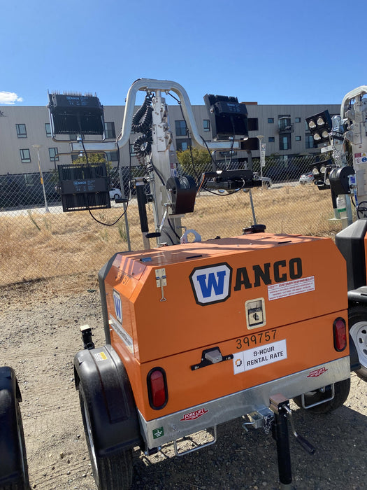 2024 Wanco WLTT-4MM4K Diesel, Deep Sea Controller, Shore Power Plug, Auto Start, (4) 350W LED Floodlights, 4kW Generator, 60 Gal Fuel Tank, 2" Ball, T3