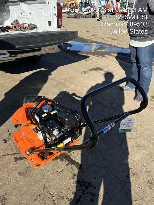 2022 Multiquip MVC88VTHW Plate Honda GX160 w/
water tank 20 wide