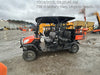 2021 Kubota RTV-X1140W-H Plastic Canopy, Windshield Acrylic Clear, LED Strobe Light, Wire Harness Kit, Back up Alarm