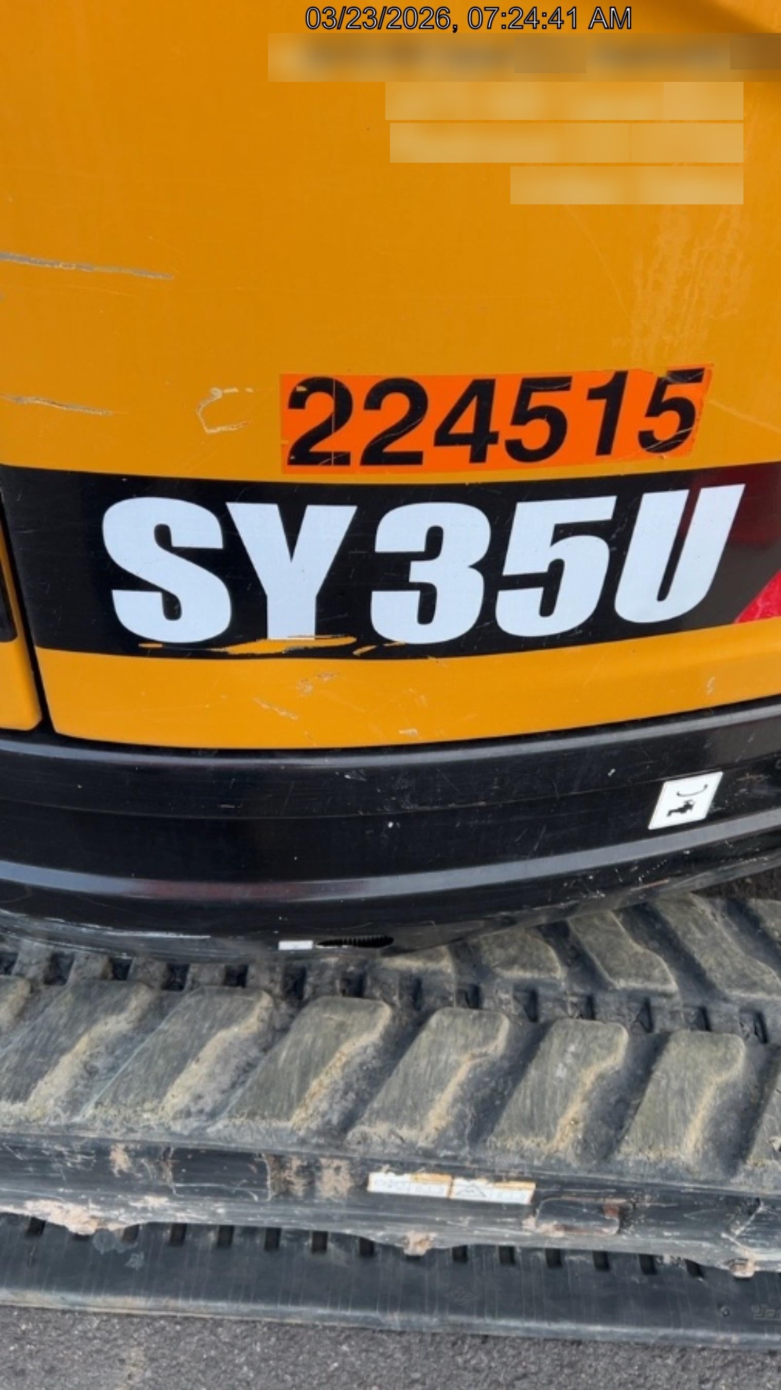 2022 SANY SY35U