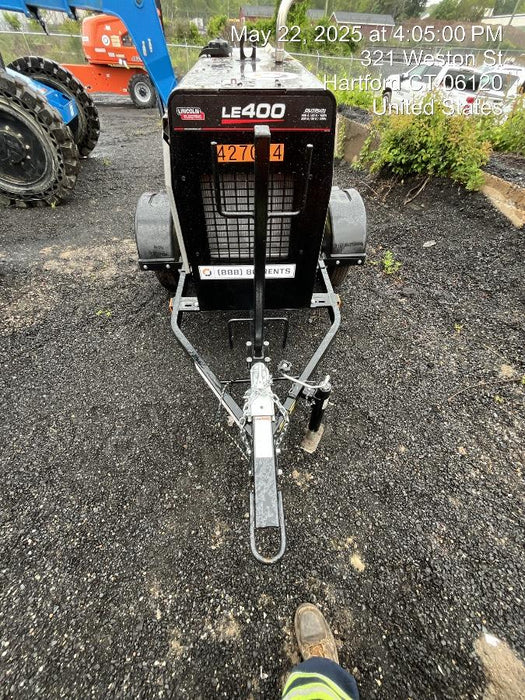 2024 Lincoln Electric LE400 Kubota V1505, Trlr, Cable Rack, Light Kit, ES Decals, T3