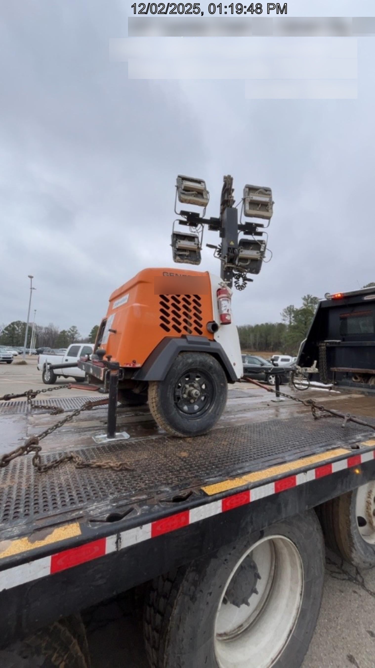 2023 Generac MLT2 Diesel, Flex Switch 120V Input, Powerzone Controller, 
(4) 320W LED Lights, 4kW Generator, 39.9 Gal Fuel Tank, 2" Ball, T3