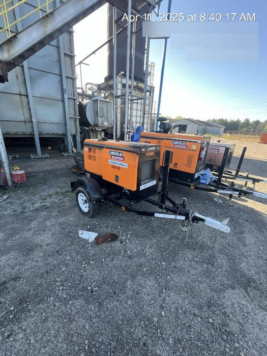 2022 Lincoln Electric LE400 Kubota V1505, Trlr, Cable Rack, Light Kit, ES Decals, T3