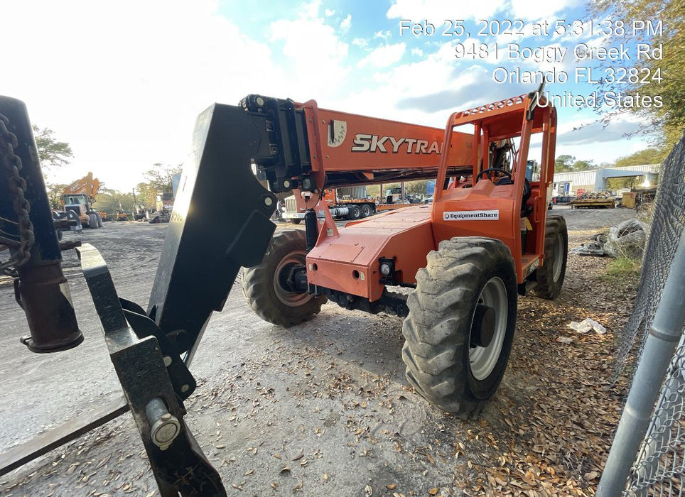 2017 Skytrak 6042 42' REACH, PALLET FORKS, 6k, FOAM FILLED TIRES