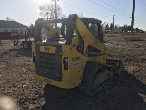 Wacker Neuson ST31 Enclosed Cab, 2 Speed, Bucket Leveling, Selectable EH Controls, Variable speed fan, Cyclonic precleaner w/75" tooth bucket, Pallet forks