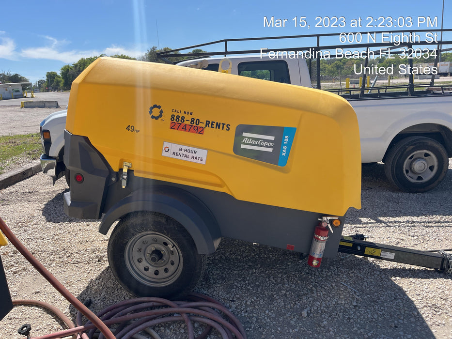 2022 ATLAS COPCO XAS188 CWK