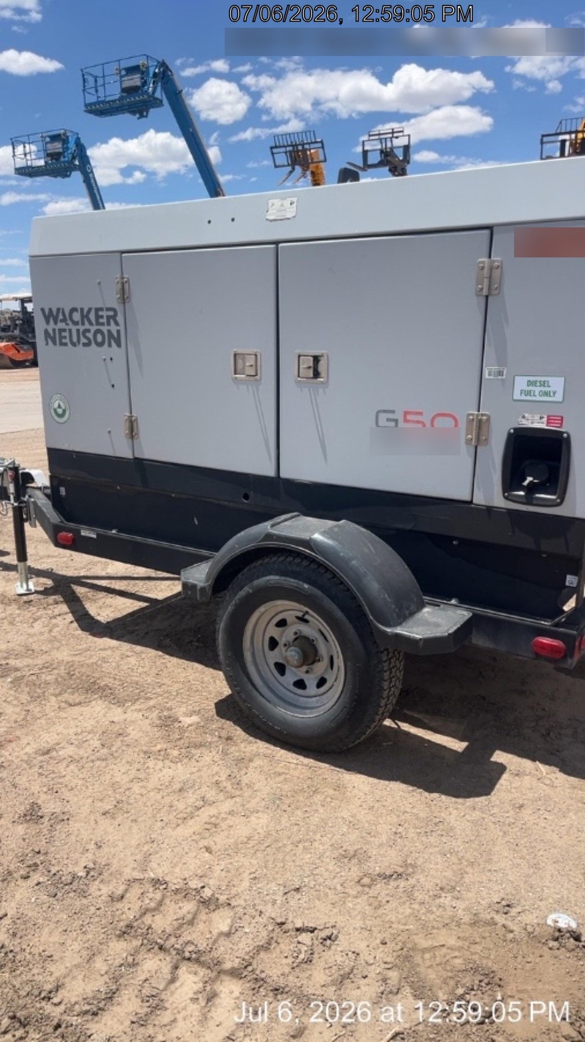 2020 WACKER NEUSON G50