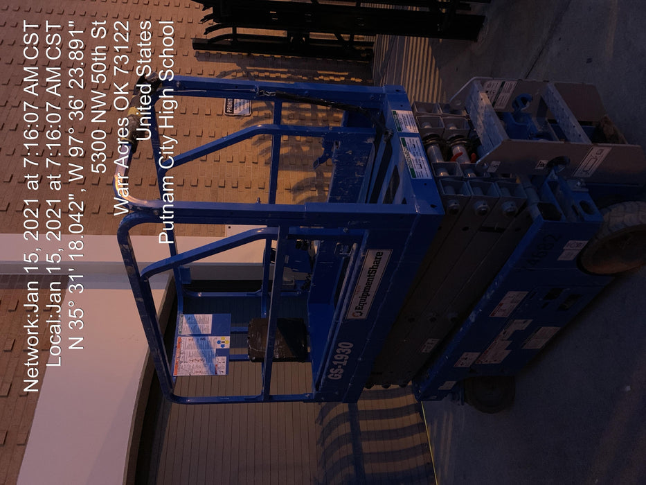 2020 Genie GS-1930 Fixed rails with chain entry gate - Pre A92.20